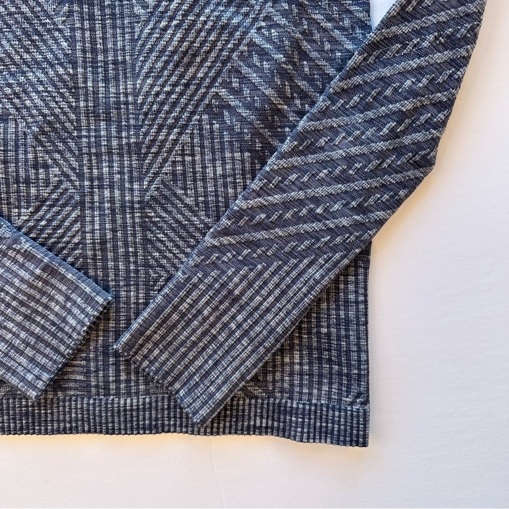 Lululemon Rest Less Pullover Heathered Cadet Blue 2 - Picture 11 of 12